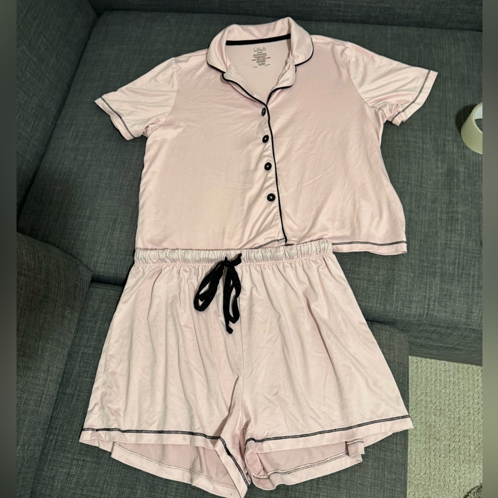 Pink Women's Pajama Set